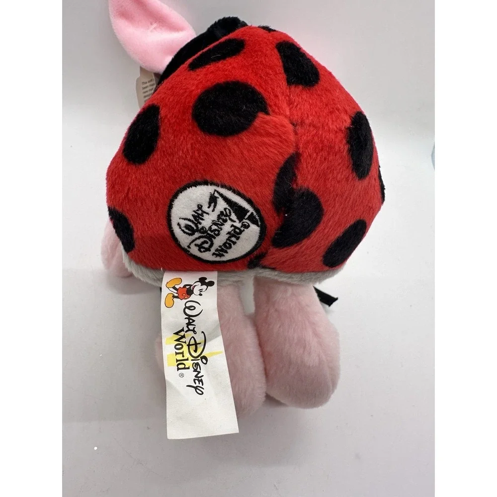 Walt Disney World‎ - 1999 Ladybug Piglet - Bean Bag - With Tag - Vintage - 12